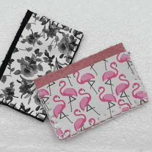 Handmade leather credit card holders